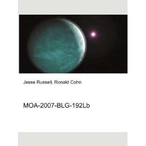  MOA 2007 BLG 192Lb Ronald Cohn Jesse Russell Books