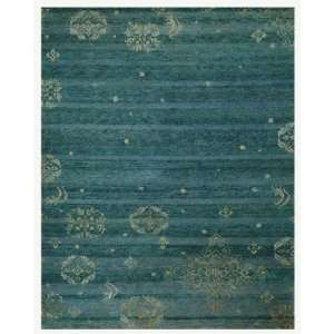  Famous Maker Treasures 44644 Teal 4 0 x 6 0 Area Rug 