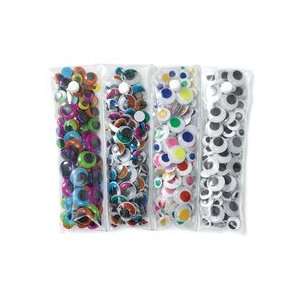  Easy Storage Wiggly Eye Pack   500 Pieces Beauty