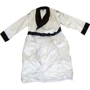  Muhammad Ali Autographed Black and White Robe (Online 