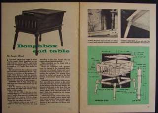 plans for an doughbox end table it has a magazines