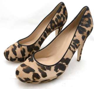 JCREW Pia calf hair Pumps $358 9.5 platform heels sand nut shoes 