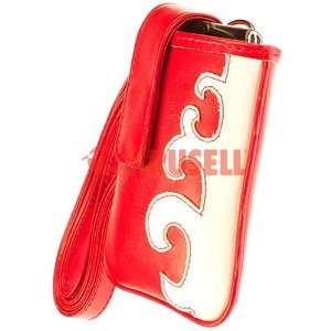  Krusell Wave Universal Pouch (Red/White) Cell Phones 