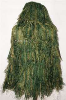   NET GHILLIE SUIT WITH RIFLE WRAP WOODLANDS CAMO 31716  