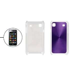  Gino Purple Alloy Plating Hard Plastic Back Case for 