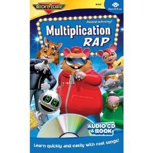  Multiplication Rap Cd + Book