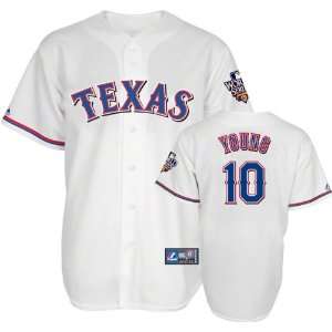  Michael Young Jersey Texas Rangers #10 Home Replica Jersey 