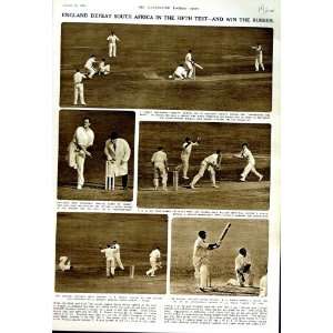  1951 ENGLAND AFRICA CRICKET SPORT MAY LAKER ENDEAN