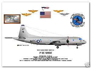 3C Orion, VP 92 Minutemen US Navy Aircraft Print  