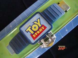 Toy Story Woody Buzz Lightyear Tin Metal Lunch Box Disney Pixar MINT 