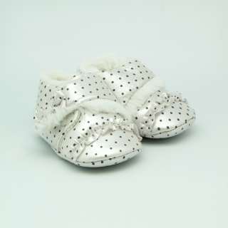 US New Toddler Infant Baby Girls Soft Sole Polka Dot Mary Jane Shoes 6 