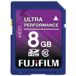 Fujifilm 8 GB SDHC Class 10 Flash Memory Card Electronics