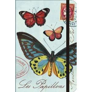  Cavallini Les Papillions Butterflies Notebook 4 x 6 inch 