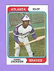 1974 Topps Sonny Jackson #591 Braves NrMINT+ *0591*
