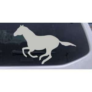 Horse Mustang (full body) running Western Car Window Wall Laptop Decal 