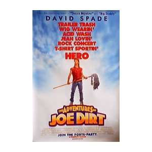  THE ADVENTURES OF JOE DIRT (ADVANCE) Movie Poster