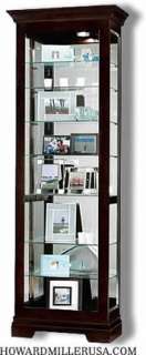   small Curio Display Cabinet; mirror back  680 412 Saloman  