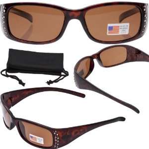  Marilyn 2.5 Bronze/Copper POLARIZED Womens Sunglasses 