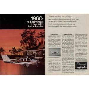   in the sky.  1972 Beechcraft Baron 55 Ad, A1531 