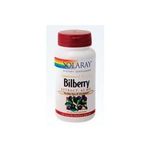  Potency Bilberry Extract 42 mg.   120 Capsules