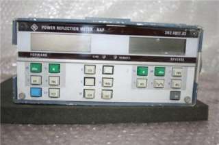 RS POWER REFLECTION METER . NAP Model 392.4017.02  