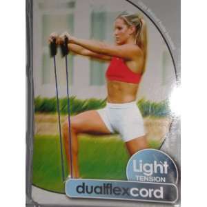  Dualflex Aerobic Purple Exercise Band Cord with Workout 