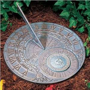  Whitehall Products 00542 Perpetual Calender Sundial Finish 