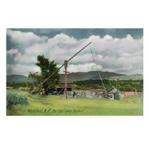 Whitefield, New Hampshire, View of the Old Oaken Bucket Giclee Poster 