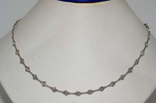 70,000 9.01CT ROUND CUT DIAMONDS BY THE YARD NECKLACE PLATINUM VS 