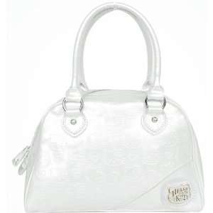  Hello Kitty Pattern Embossed White Handbag Bag Purse Baby