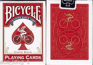Deck BICYCLE CUPID RED and GOLD Playing Cards poker  