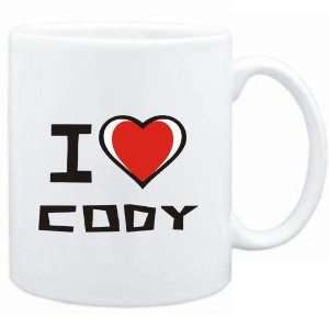  Mug White I love Cody  Usa Cities