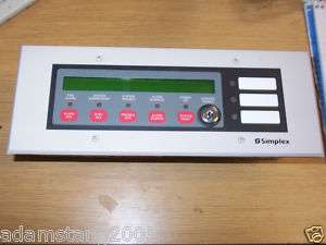 SIMPLEX 4606 9101/9101C LCD ANNUNCIATOR DISPLAY  