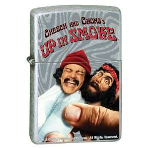  Zippo Cheech and Chong Up in Smoke Street Chrome Lighter 
