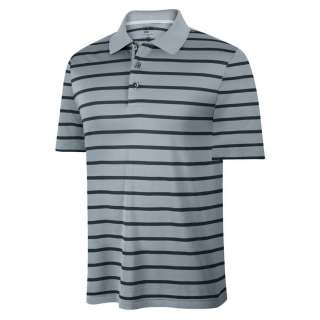 Adidas 2011 Climacool Textured Stripe Polo Golf Shirt  