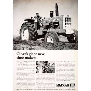   Farming Cultivator Farmer Machine   Original Print Ad