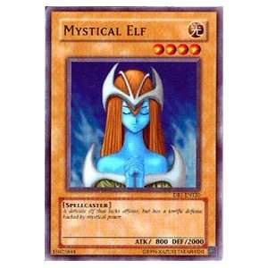  Yu Gi Oh Mystical Elf   Dark Beginnings 1 Toys & Games