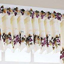 Vineyard Grape WINE Window Treatment Curtains VALANCE  