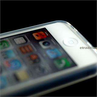 NEW Matte Clear Soft TPU Silicon Bumper Case for iPhone 4 + 4S  