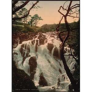    Swallow Falls I,Fairy Glen,Betws y Coed,Wales,c1895