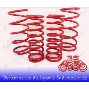 00 05 Ford Focus Red Lowering Coil Springs 2.25