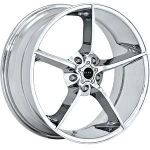  RUFF RACING WHE R948 CHROME 5X120 +25 STAGGERED ONLY 