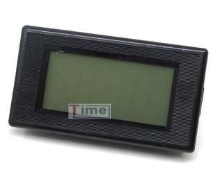 3½ Digital Blue LCD 50A DC Amp panel meter + 50A 75mv shunt