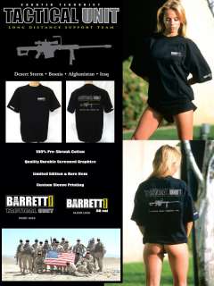 RARE Barrett 50 CAL Counter Terrorist Sniper Unit 2XL  