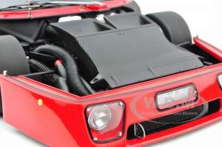 Brand new 118 scale diecast car model of 1979 Ferrari 512BB LM Red 