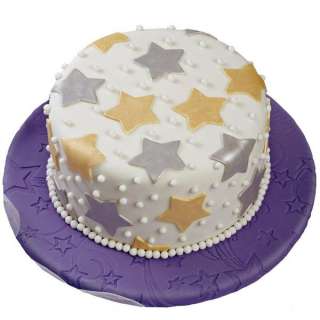 Wilton STAR POWER FONDANT IMPRINT MAT Cake Decorating  