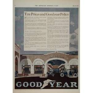  Ad Goodyear Etheridge Tire Service Chattanooga TN   Original Print Ad
