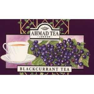 Ahmad Blackcurrant Flavoured Black Tea Grocery & Gourmet Food