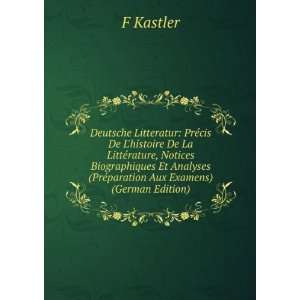  Deutsche Litteratur PrÃ©cis De Lhistoire De La LittÃ 