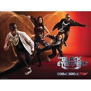  Black Eyed Peas   Boom Boom Pow Textile Poster